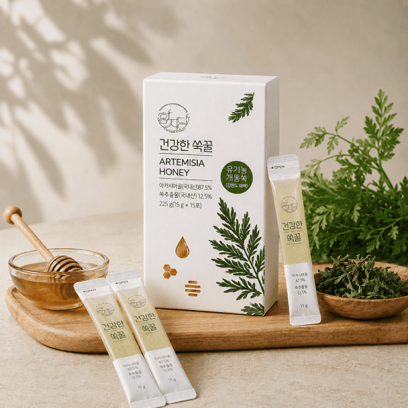 강원더몰,강원몰,황지담,개똥쑥,꿀,다차,차,장아찌,건강식품,황지담, 해담, 주식회사해담, 명이나물, 산마늘, 개똥쑥다차, 쑥꿀